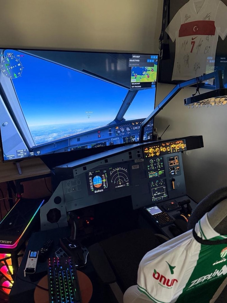 Uçak simülatörü a320 - 2