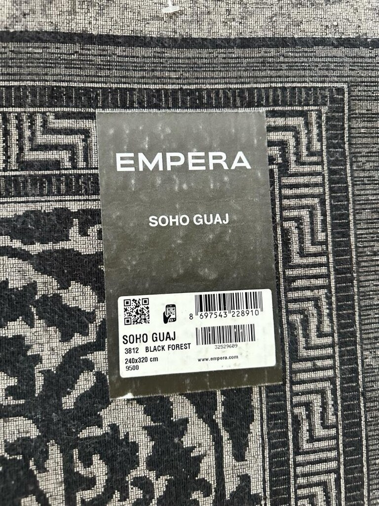 Empera Soho Guaj 240x320 Balck Forest Sıfır Yeni Halı - 4