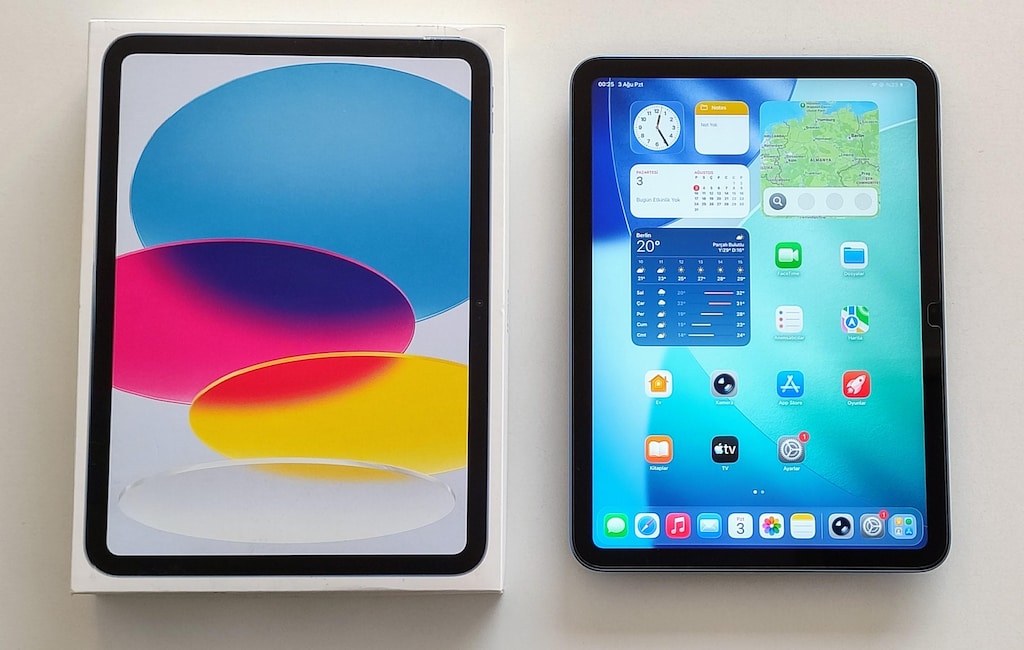 İPAD 10.NESİL WİFİ 64 GB 10.9 İNÇ MPQ13TU/A TEMİZ TÜRKİYE CİHAZI - 2