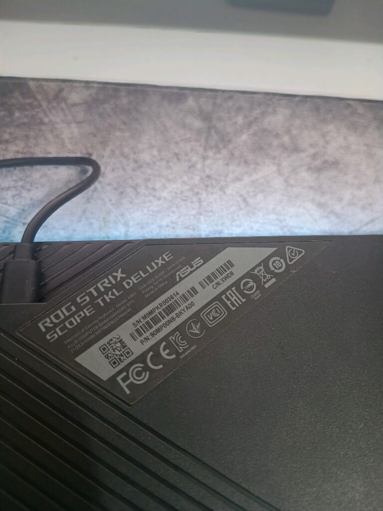 Asus rog strix scope tkl mekanik klavye - 9