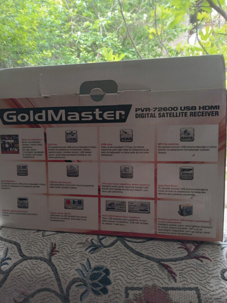 DİJİTÂL UYDU ALICISI GOLDMASTER - 2