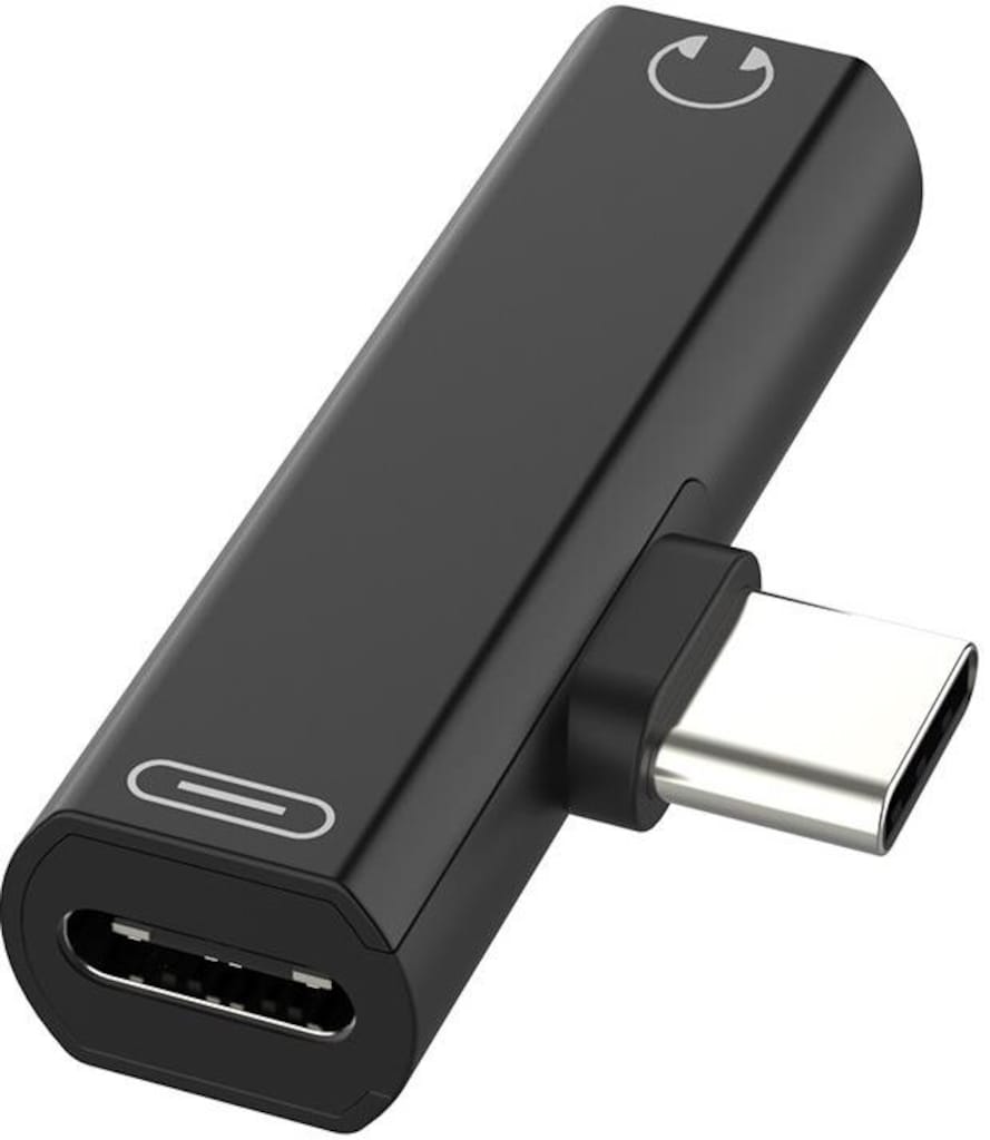 4490 Type C To 3.5mm Stereo Kulaklık Aux Şarj Çevirici Dönüştürücü Ada - 2