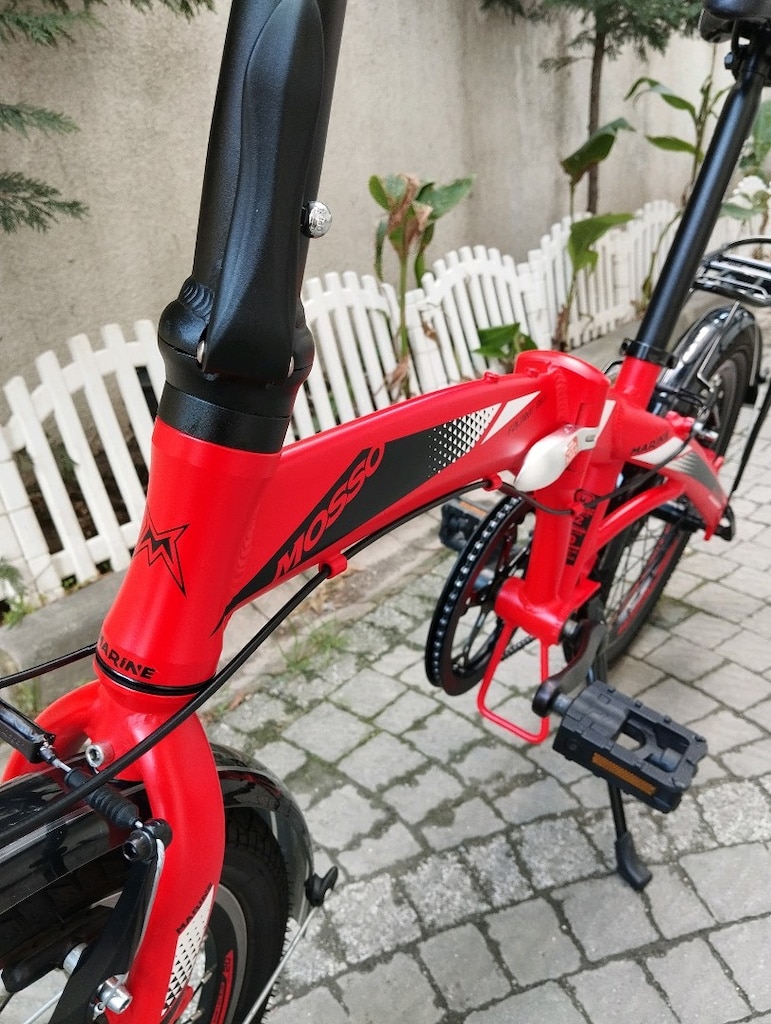 SIFIR GİBİ MOSSO MARİNE 20 7V Katlanır Bisiklet - 16