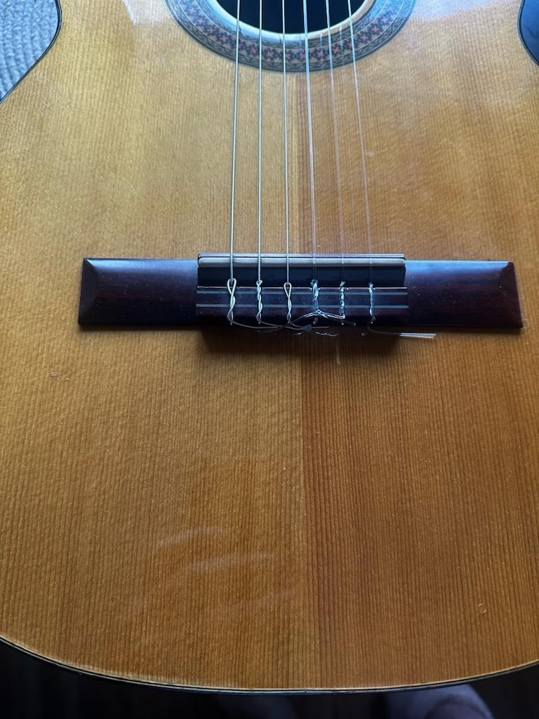 ispanya yapımı klasik gitar - 14