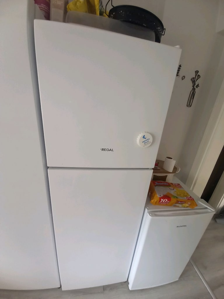 Yeni sayılır çift kapaklı 10 aylık buzdolabı - 3