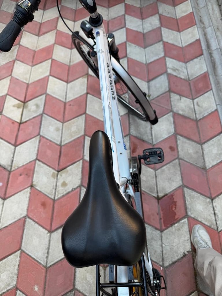 Temiz Kullanılmış Zündapp 28 Jant Alman Markası Bisiklet 21 Vites - 6