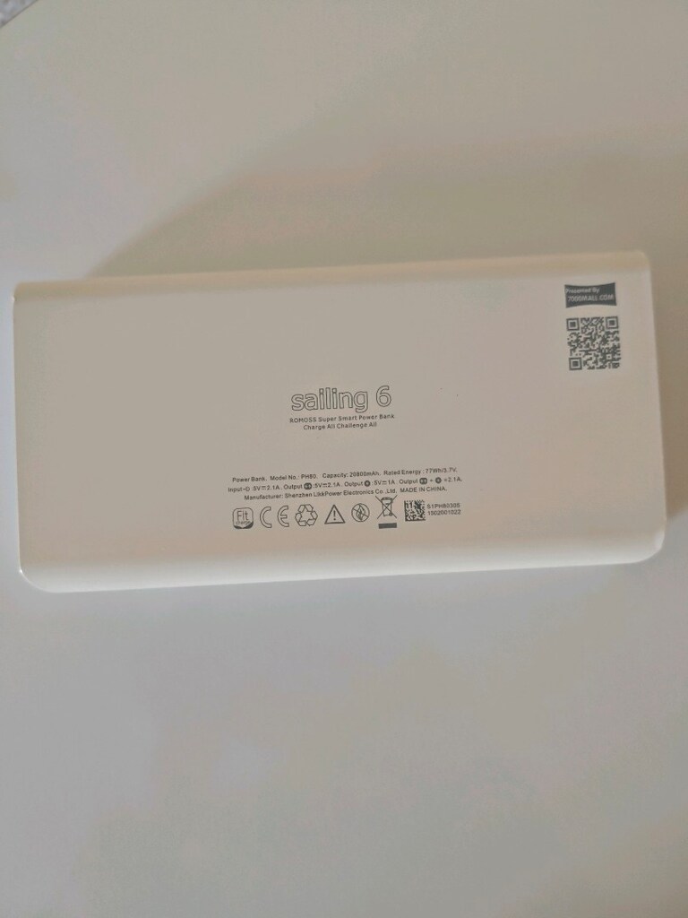 Romoss Premium 20800mAh PowerBank Çok Girişli - 3