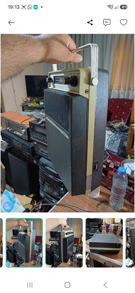 AIWA marka radyo ve plak çalar - 5