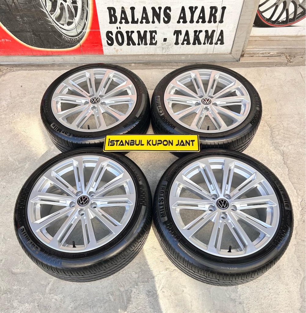 19 İnç WW 5x112 İTHAL VERONA PASSAT JANT LASTİK 245/40/19 DOT2026 - 9