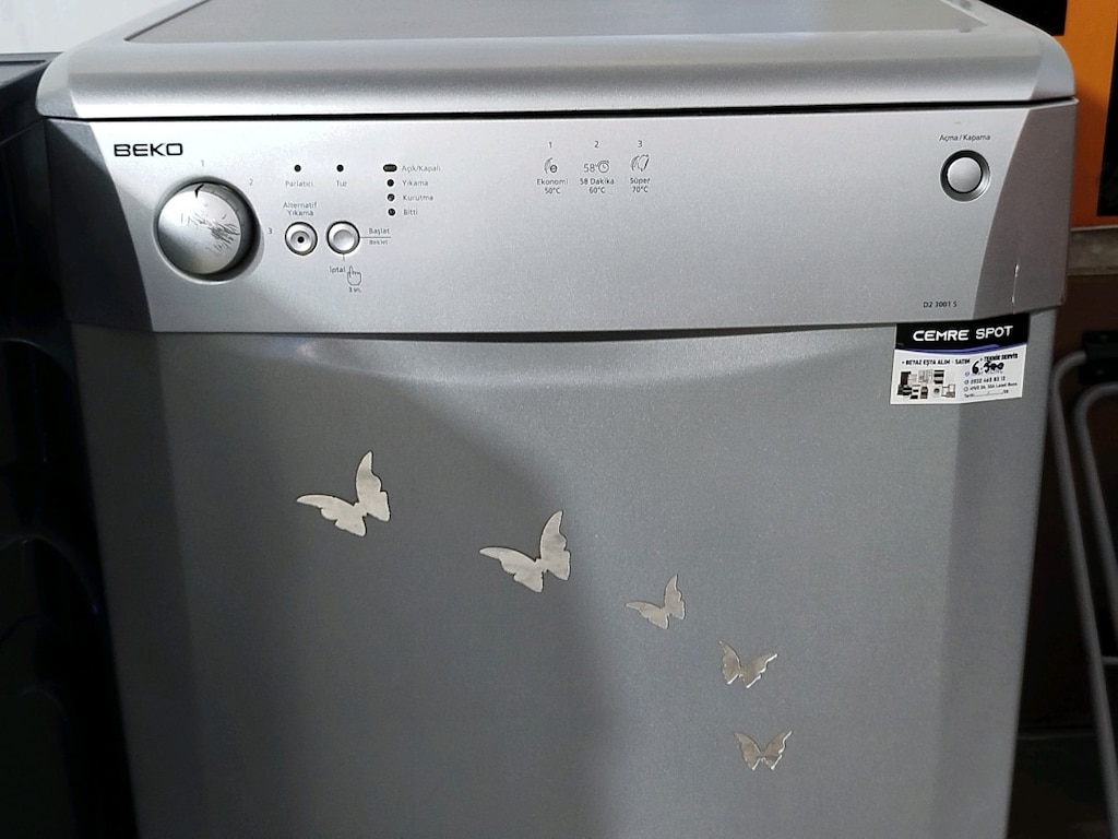 BEKO 3 PROGRAM GRİ BULAŞIK MAKİNESİ İZMİR İÇİ 3 AY GARANTİMİZ VARDIR - 2