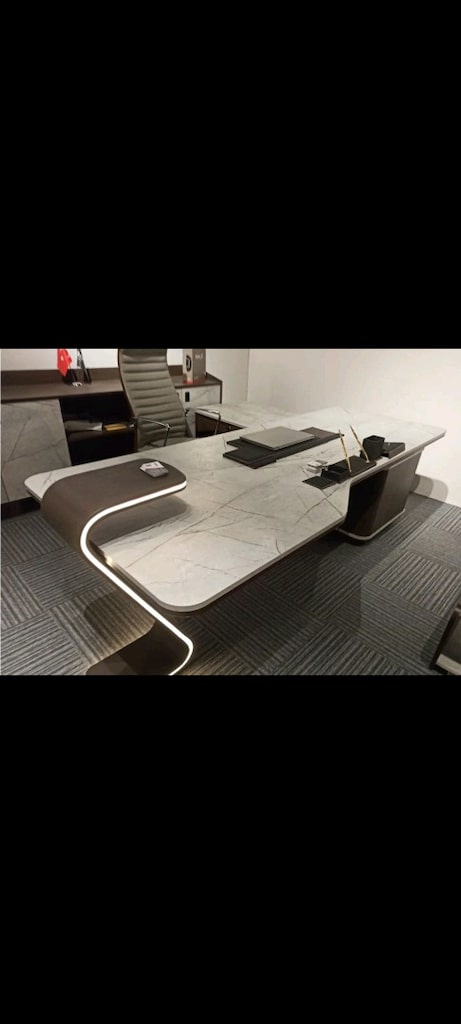 Ofis Mobilyası Makam Odası Büro Takımı - 4