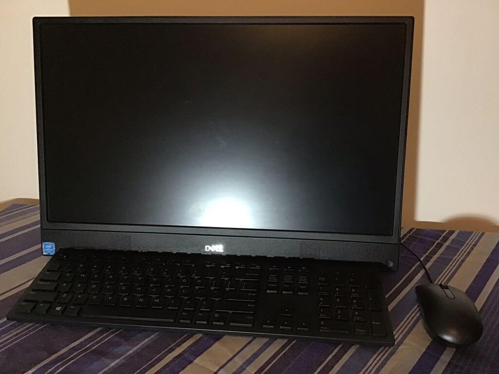 DELL 22 3277 ALL IN ONE PC -çift ekran kartlı i3 7ci nesil işlemcili - 2