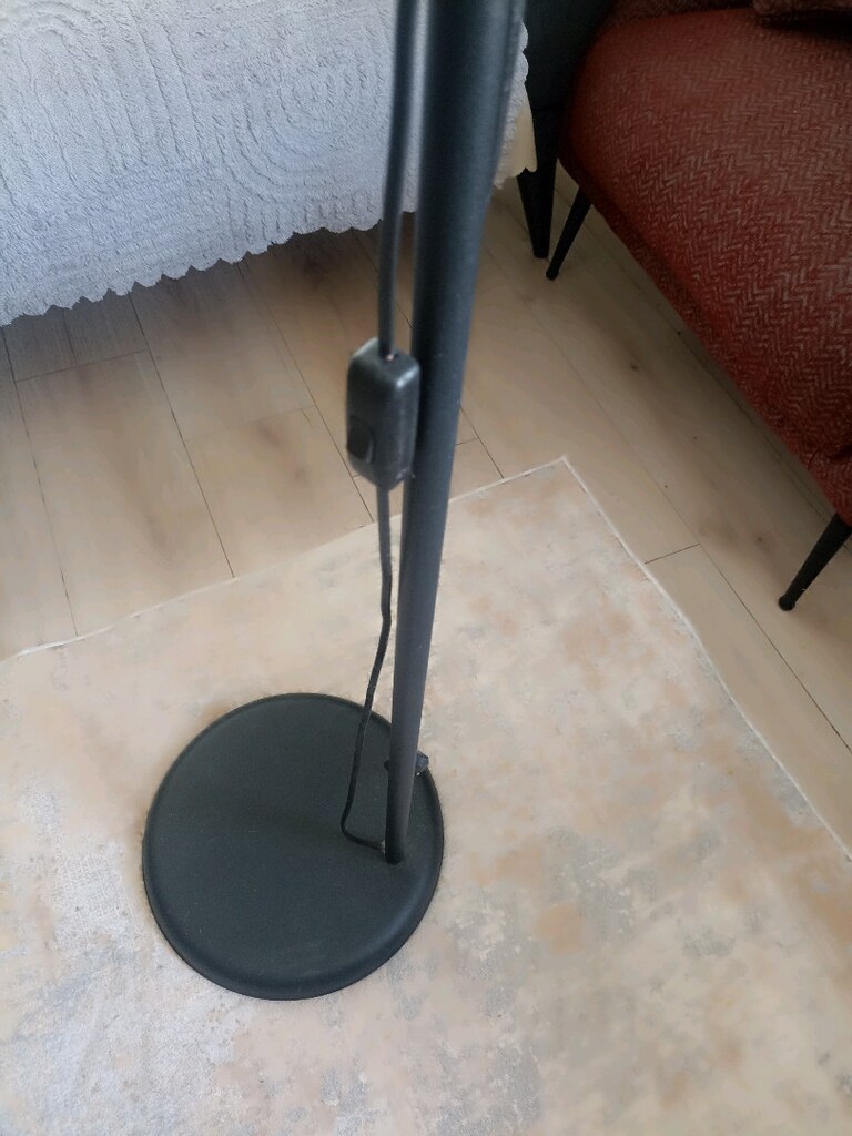 Metal Tasarım Lüx Yerden Aydınlatma Lambader - 3