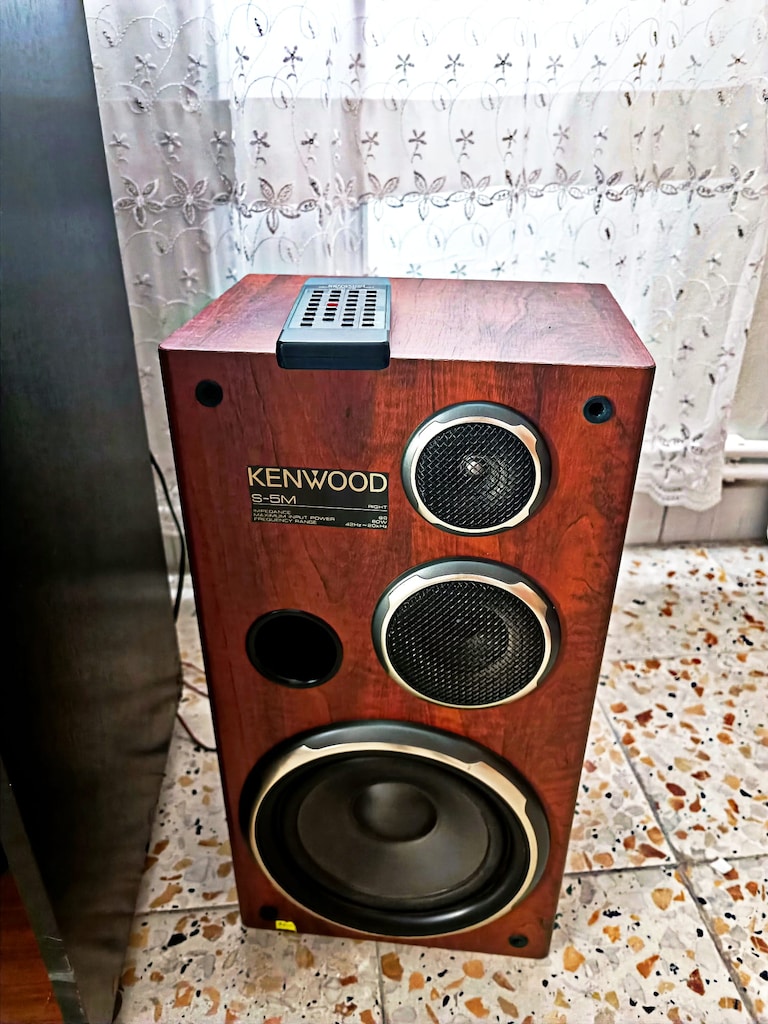Efsane Ses Kalitesi: Kenwood A-45 Müzik Seti + Orijinal S-5M Hoparlör - 4