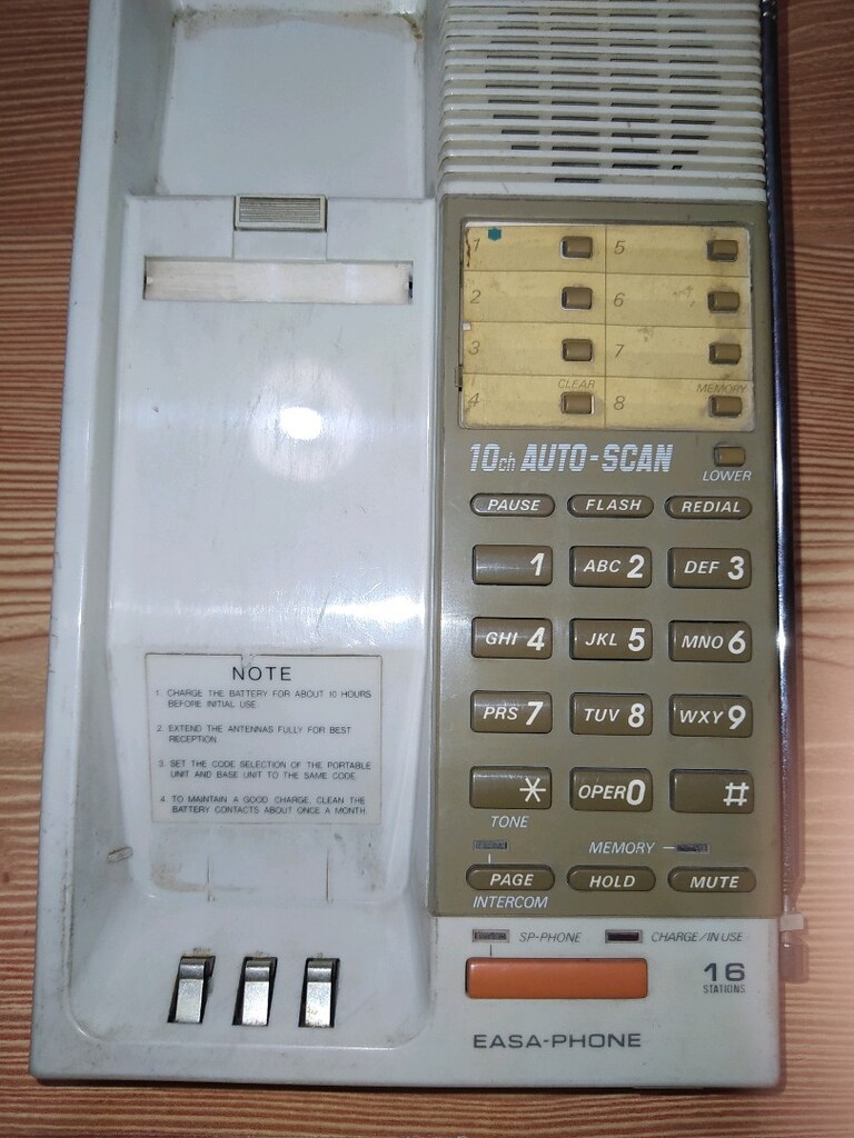 Panasonic KX-T3900H Telsiz Telefon - 9
