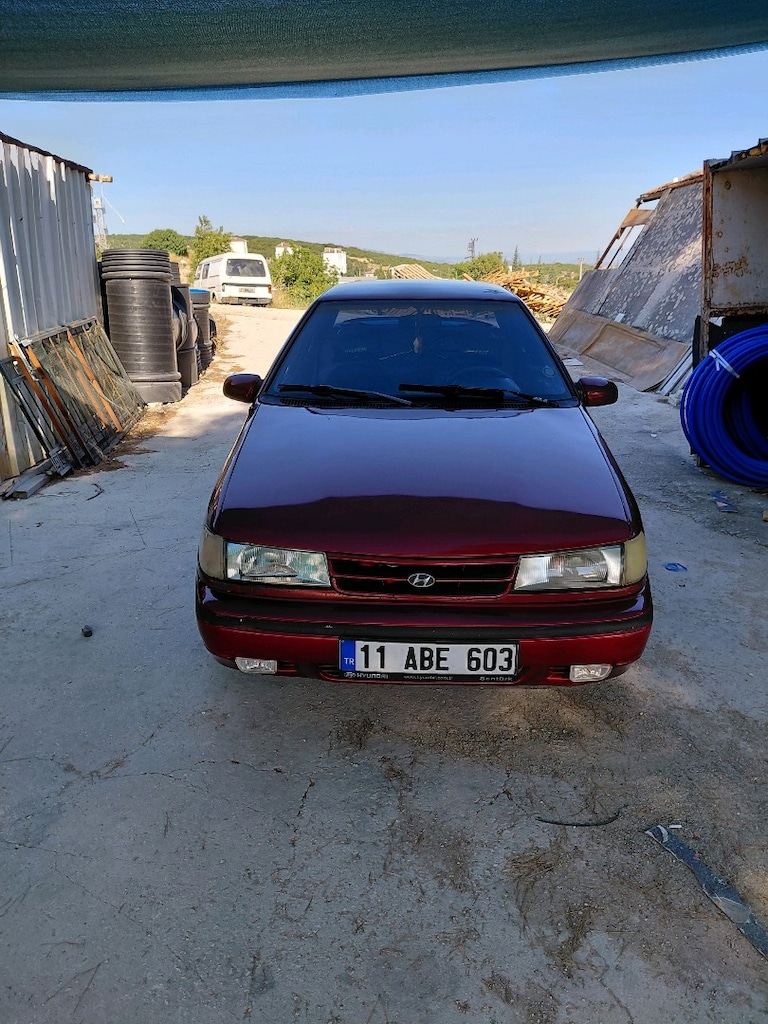 hundai excell 1994 model temiz aile aracı - 2