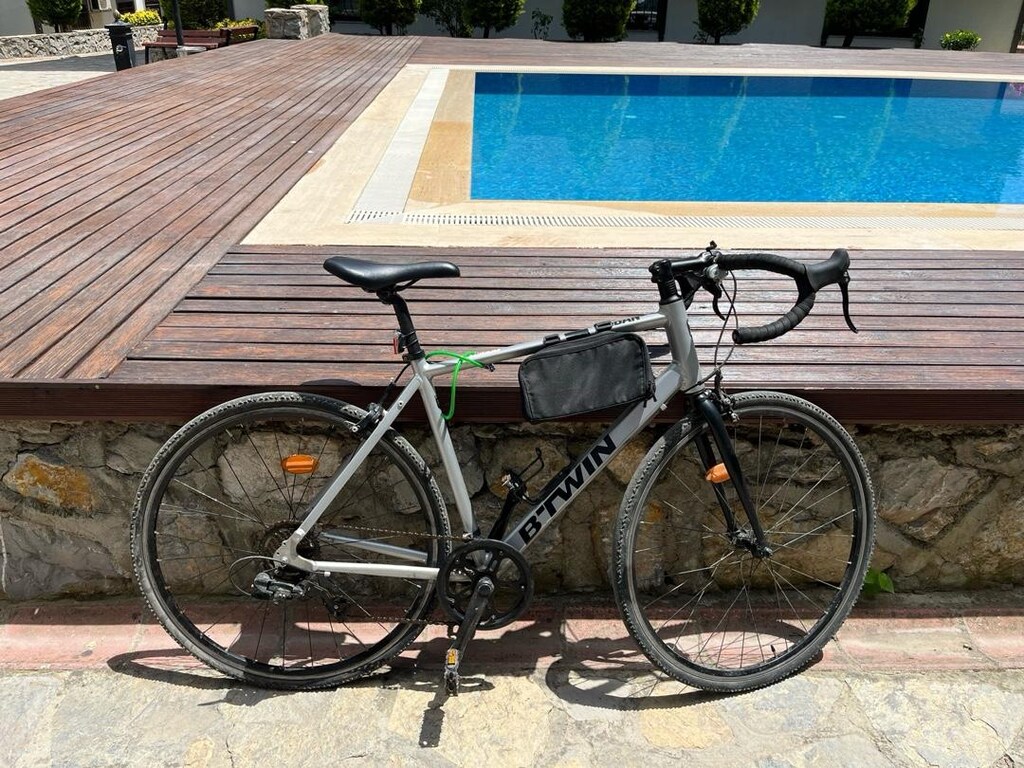 btwin triban 100 yol yarış bisikleti - 7