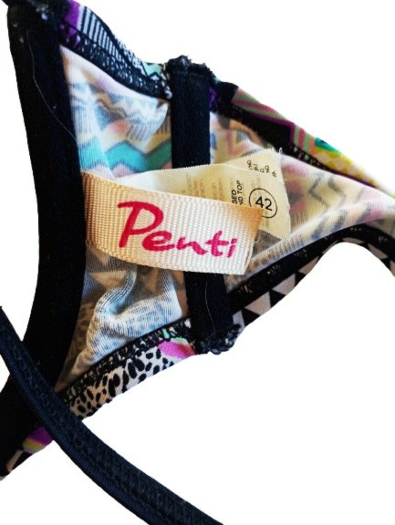 Penti Etnik Desenli Bikini Üstü - 6
