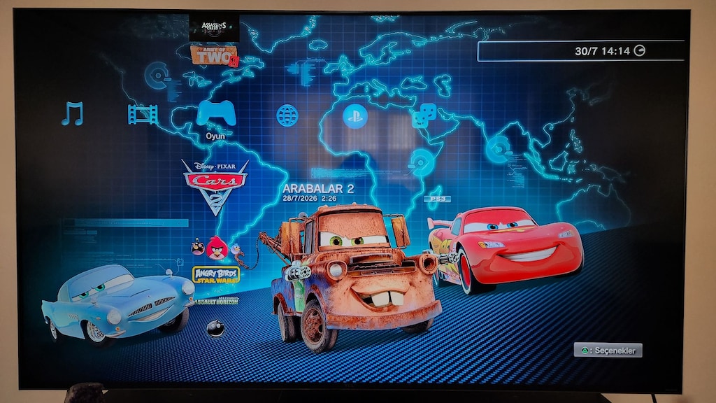 PS3 Süper Slim 500 GB, 43 Popüler Oyunlu, Çift Kollu Tertemiz - 8