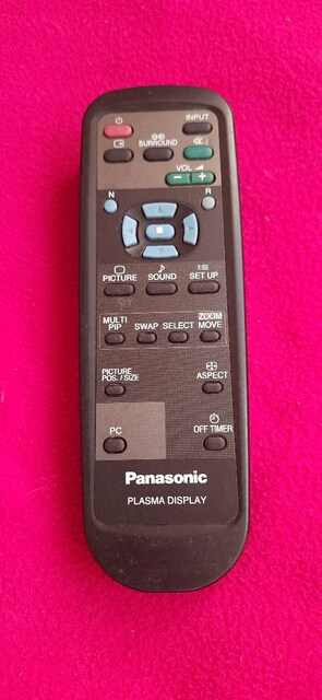 Panasonic plazma display kumanda