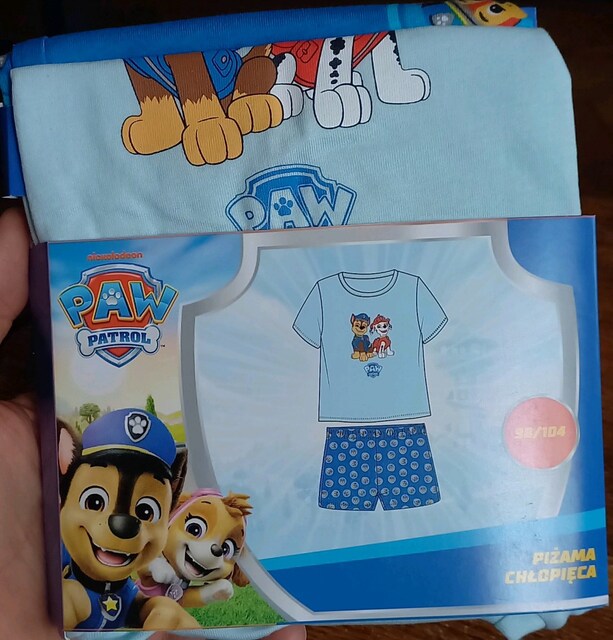 Mavi Paw Patrol Erkek Çocuk pijama takımı