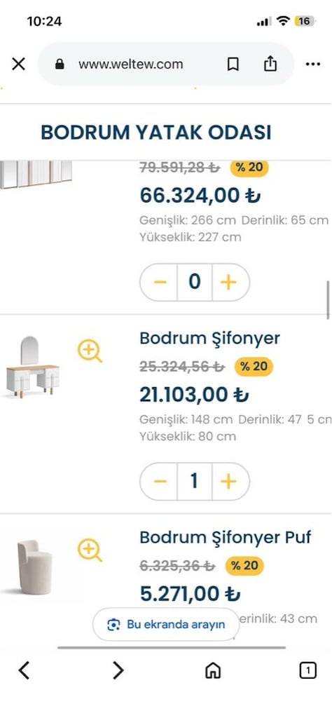 Şifonyer-Makyaj masası - 2