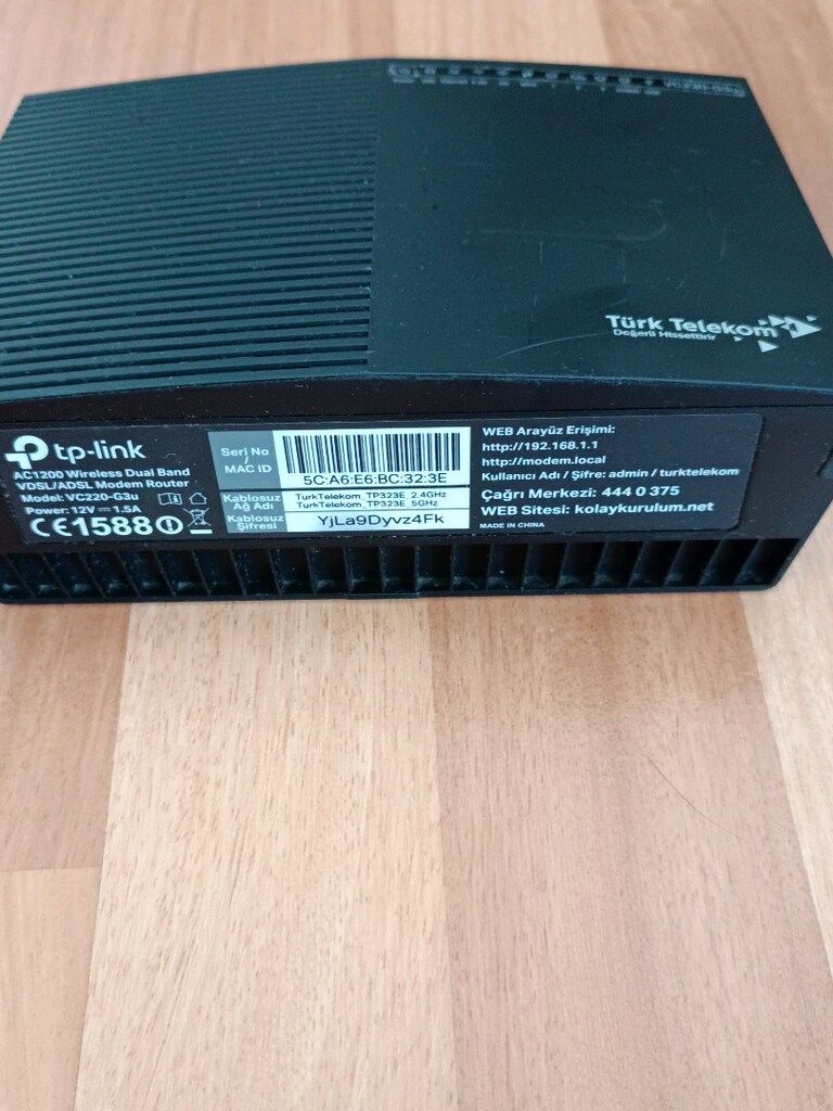 TP-LİNK VC220-G3U VDSL MODEM - 2