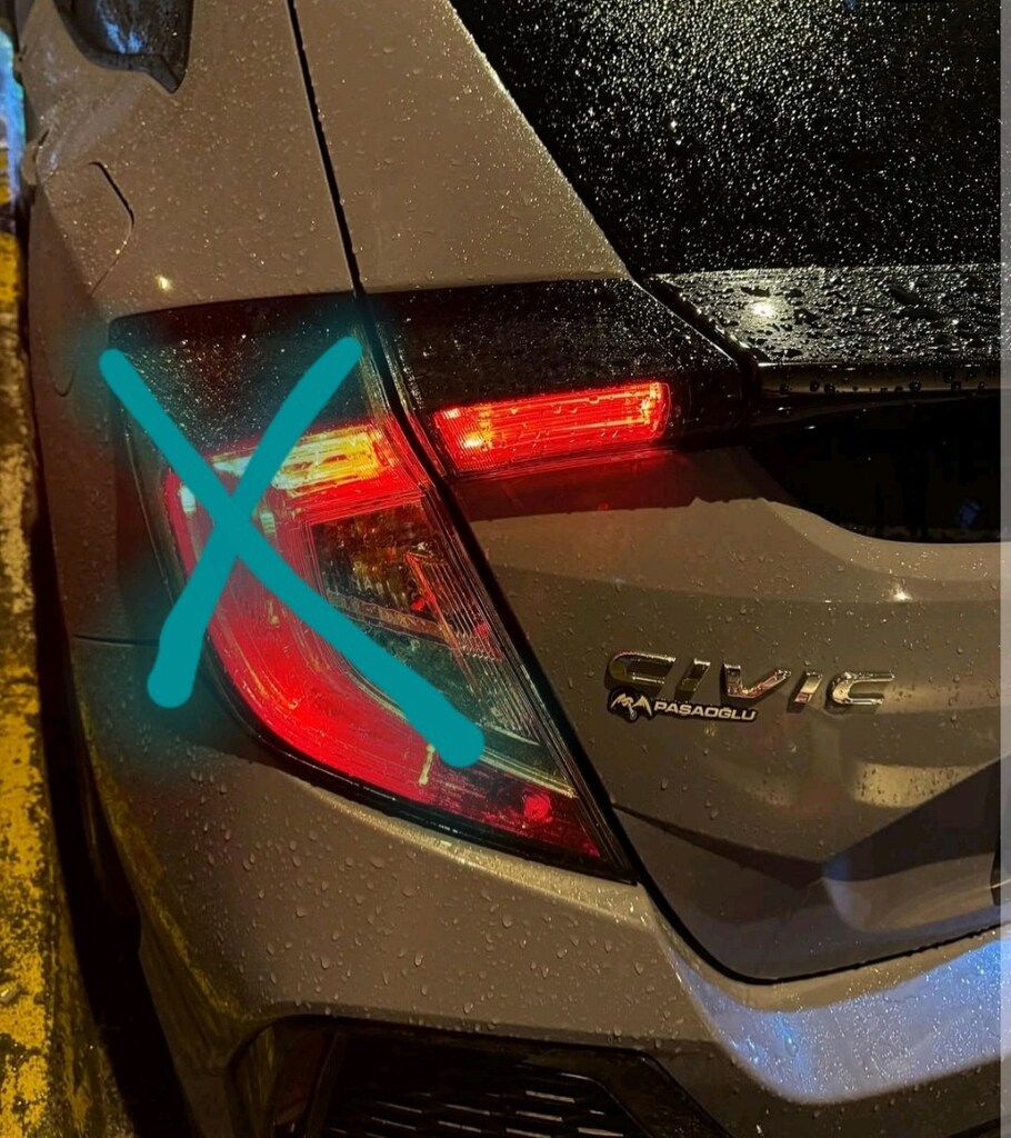 HONDA FK7 ORJINAL BAGAJ ÜSTÜ STOP - 2