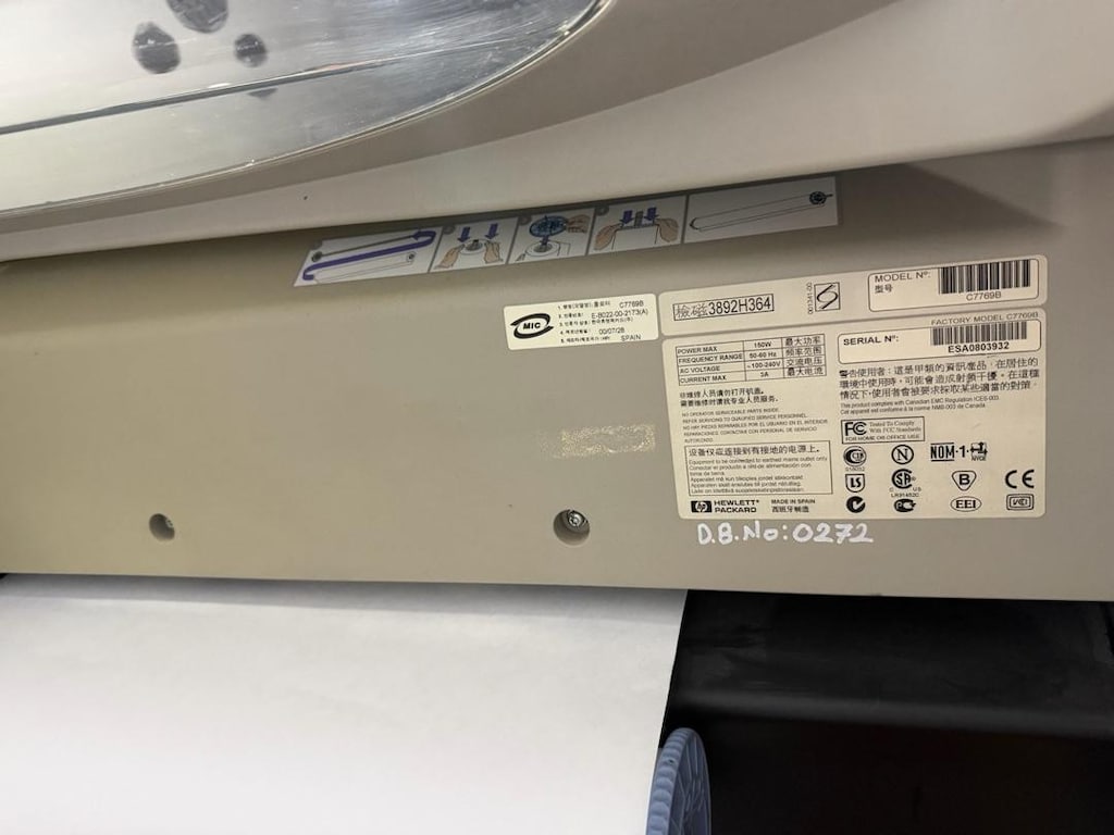 hp 500 plotter 24 ınc nadir bir ürün sorunsuz çalışır durumda - 14