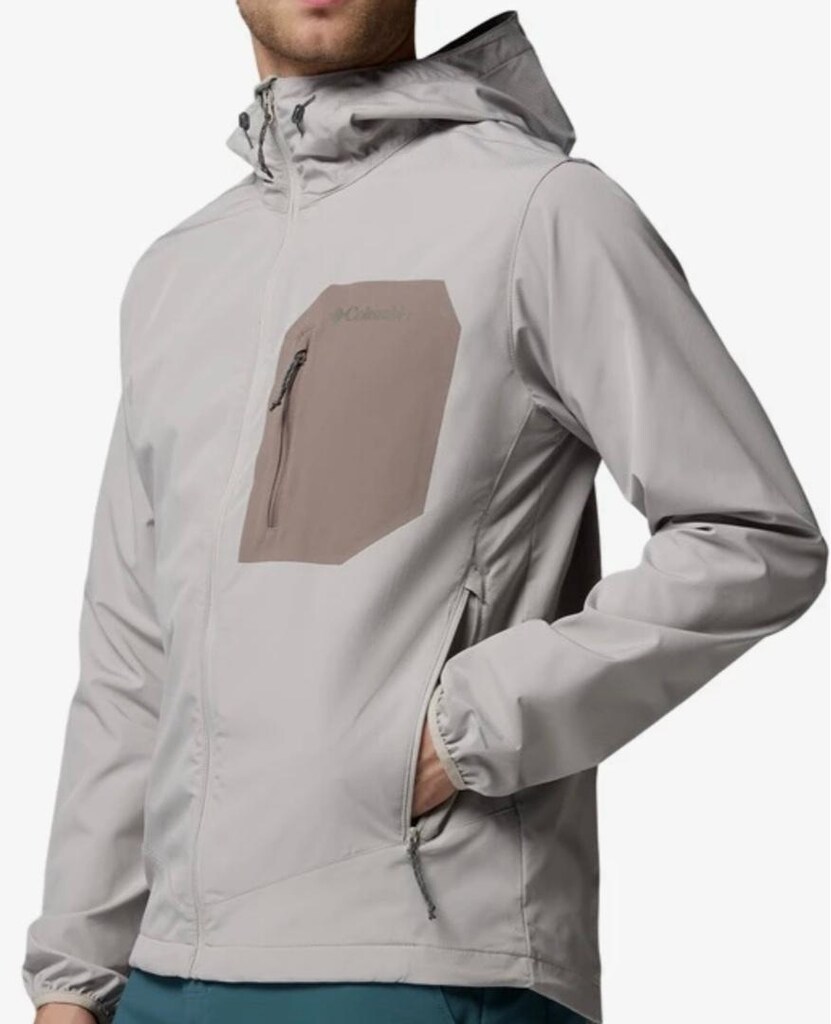 Orijinal Columbia softshell kapişonlu ince mont - 4