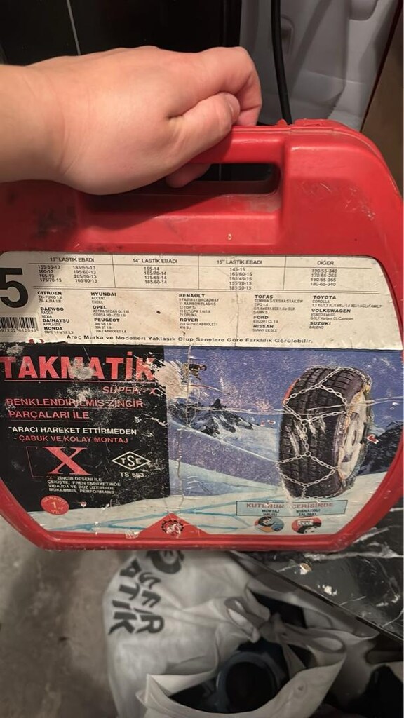 Atlı takmatik zincir 5 numara hiç kullanılmadı - 4
