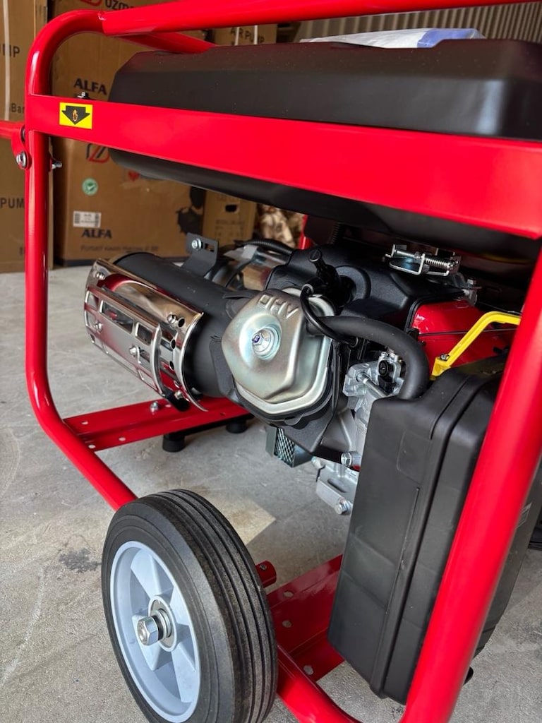 10 kW bakır sargılı marşlı benzinli keneretör - 7
