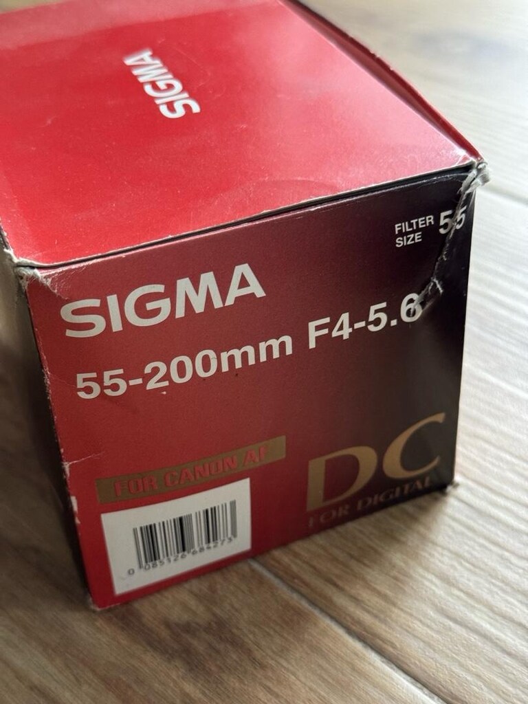 sigma 55-200mm telefoto lens canon uyum - 3
