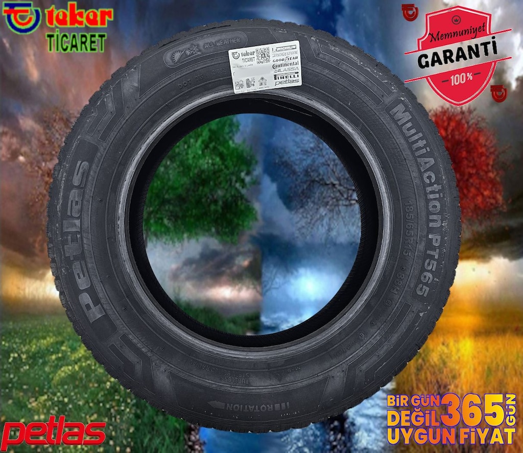 185 65 15 PETLAS PT565 #4 MEVSİM# TEKER TİCARET - 2