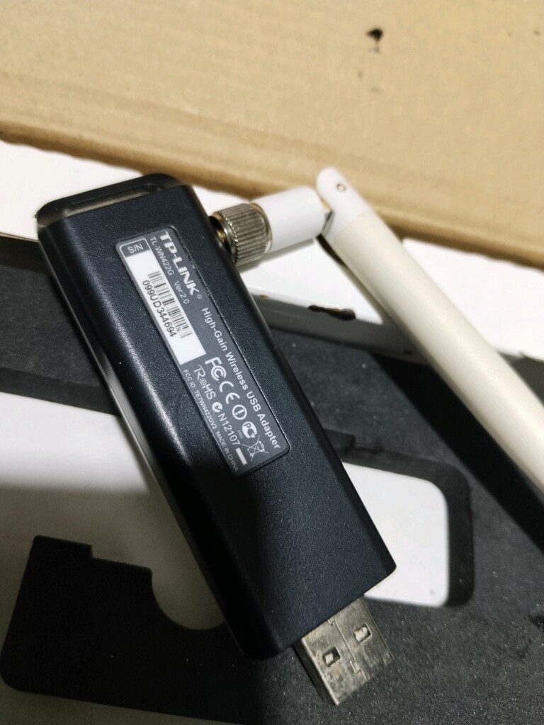 TP-LINK WİRELESS USB ADAPTER CİHAZ KUTUSUNDA FAKAT YENİ DEGİL TEMİZDİR - 6