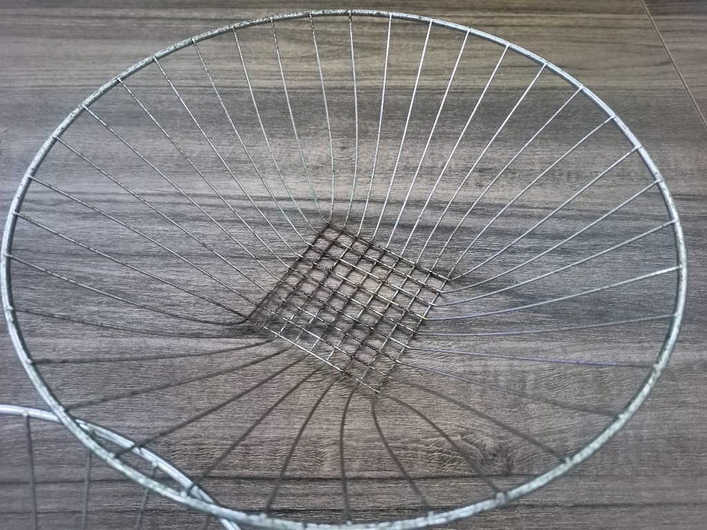 3 adet METAL SEPET 30 cm cap - 3