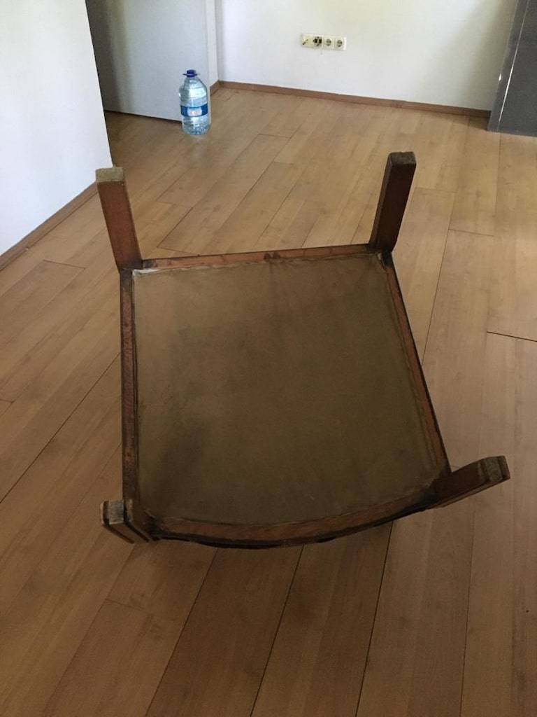 Bahçe katından teslim edilecek ,Hakiki tahta iskeletli , tekli koltuk - 6
