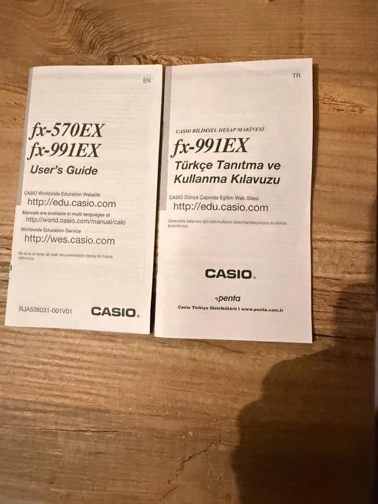 Casio fx-991EX ClassWiz 552 Fonksiyon – Kutulu, Kılavuzlu - 4
