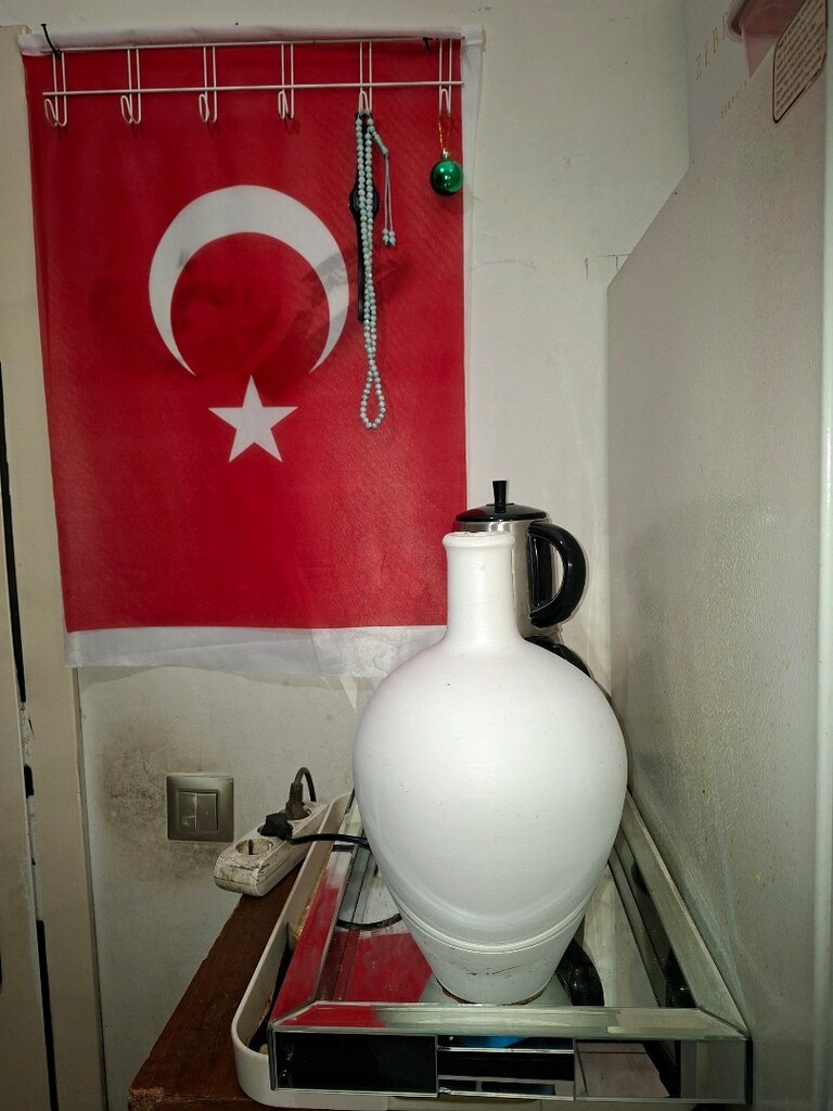 dekoratif kil testi kulpsuz - 4