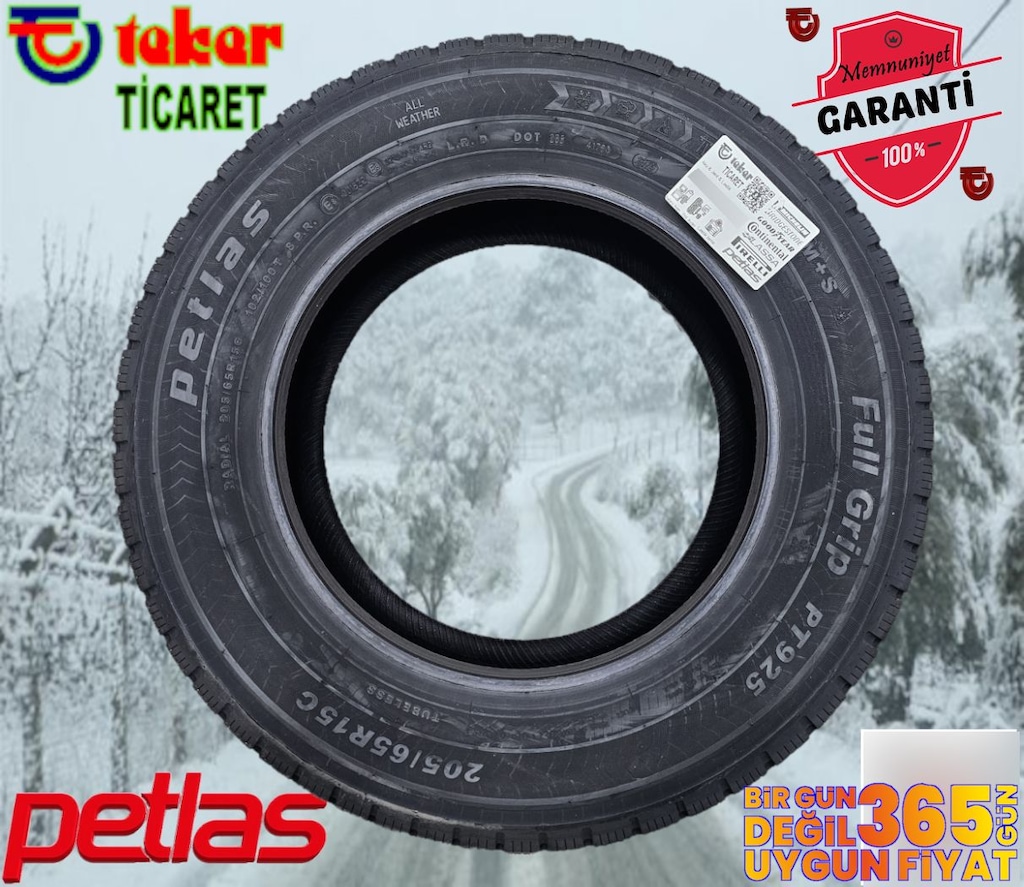 205 65 15 PETLAS PT925 #kış & kar lastiği# Teker Ticaret - 2