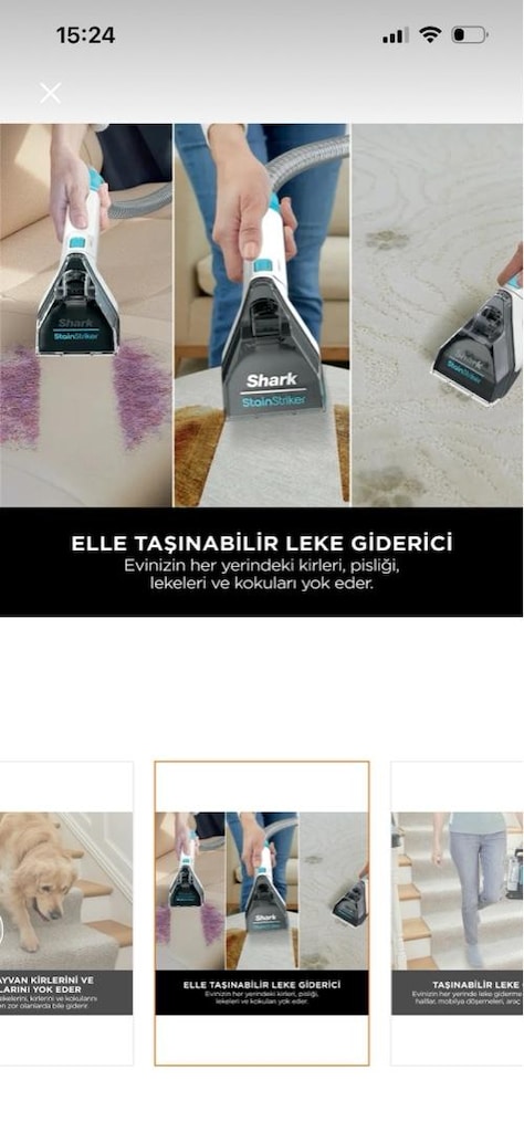 Shark halı ve koltuk yıkama makinesi - 3