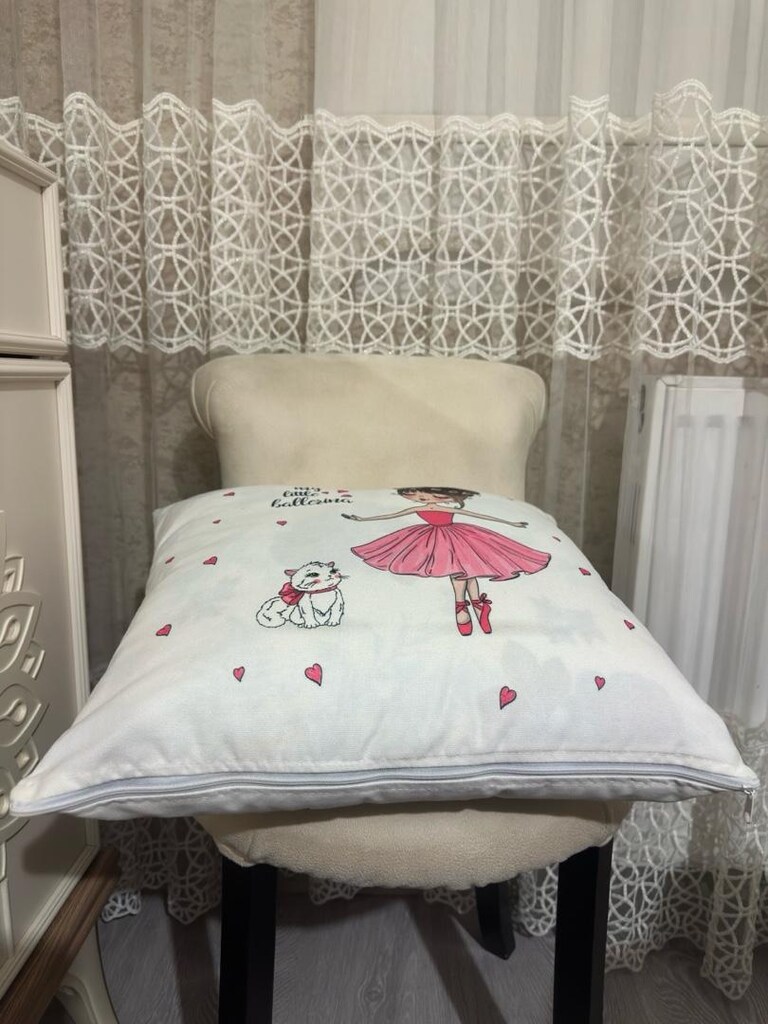 balerin dekoratif yastık - 3