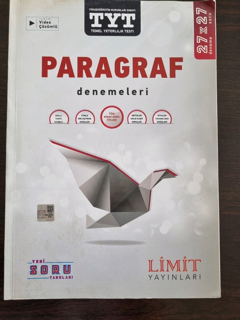 9 KİTAPLIK TYT-AYT TÜRKÇE MATEMATİK GEOMETRİ SORU BANKALARI SETİ - 8
