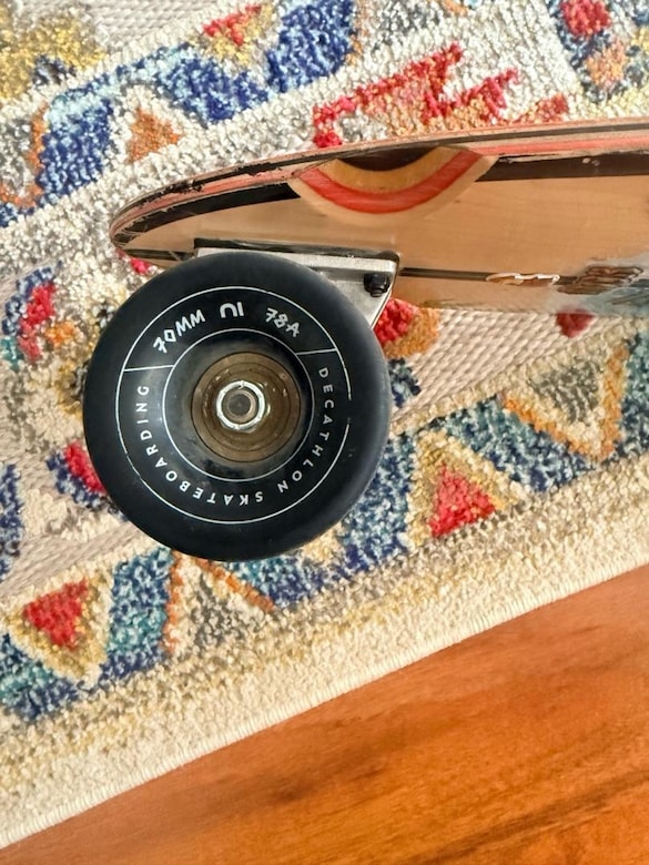 Decathlon Fish 500 Black Longboard | Temiz Kullanılmış | ABEC 7 Rulman - 4