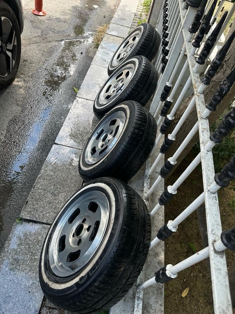 Gıcır Gıcır Yeni Ayarında beyaz yanaklı Arap Momo jant Michelin lastik - 3
