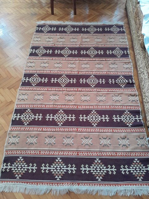 Vintage Çift Yönlü Kilim