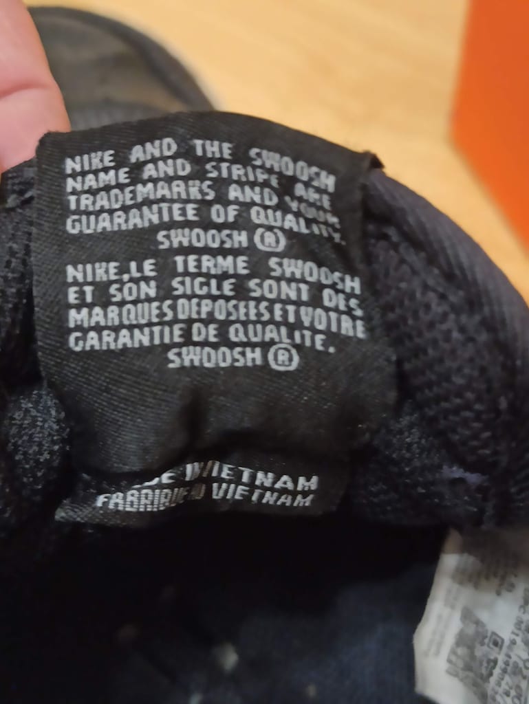 Orjinal Nike Siyah-Beyaz Düşük Bilekli Sneaker - 5