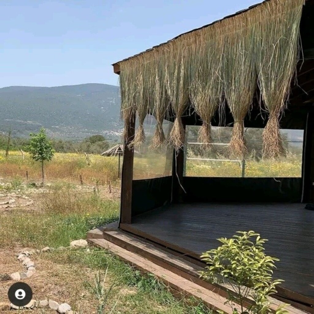 hasır kamış kargı çit - 4