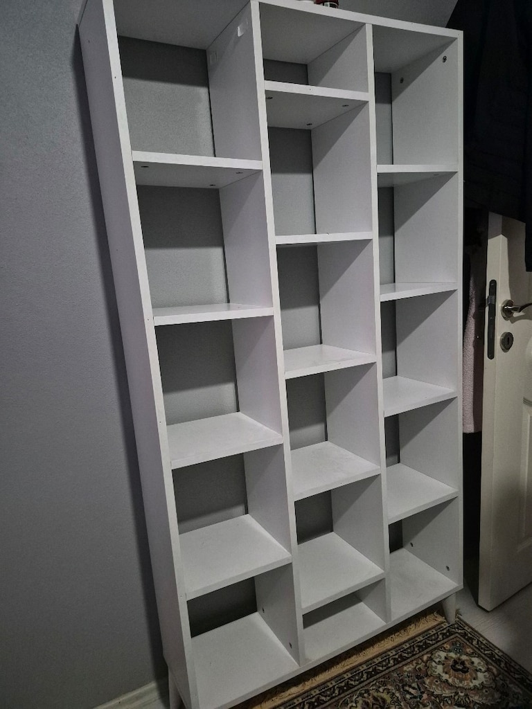 kitaplık beyaz - 2