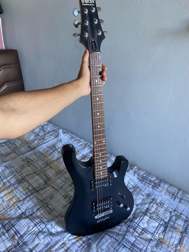 schecter diamond series 006 deluxe elektro gitar - 4